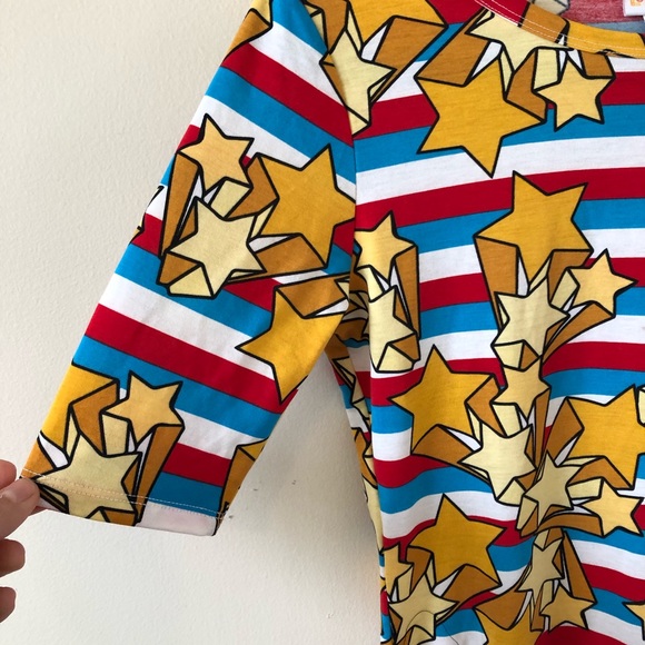 LuLaRoe Midi Wonder-woman Dress - Picture 4 of 5